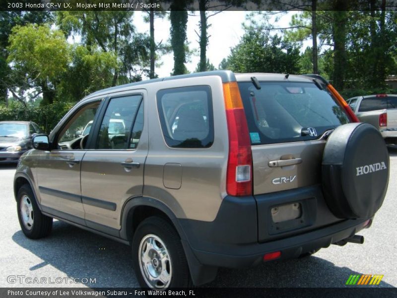 Mojave Mist Metallic / Saddle 2003 Honda CR-V LX