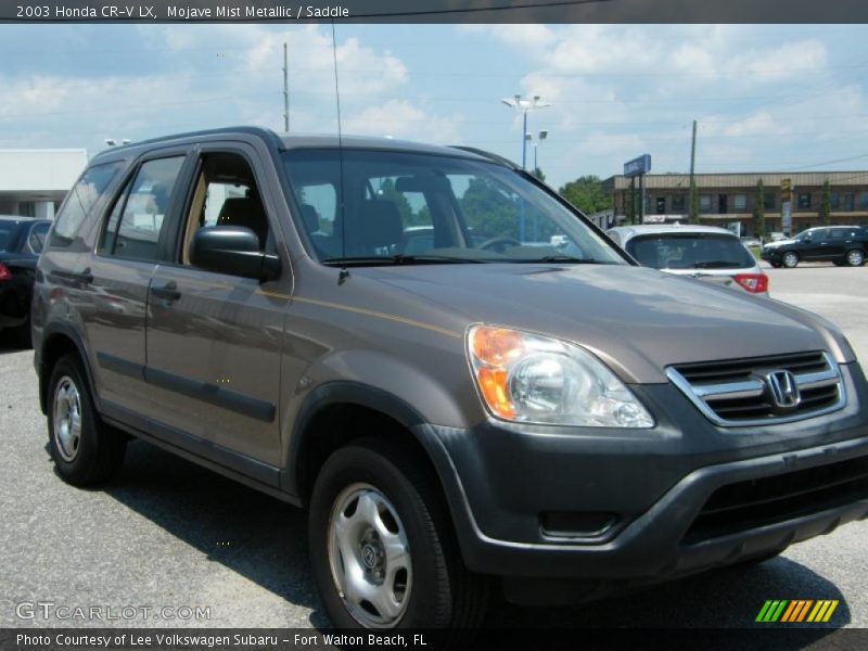 Mojave Mist Metallic / Saddle 2003 Honda CR-V LX