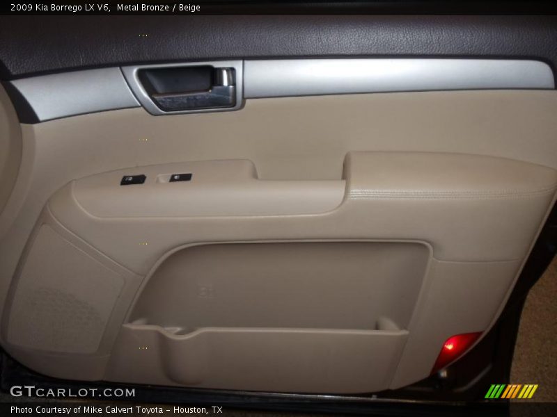 Metal Bronze / Beige 2009 Kia Borrego LX V6
