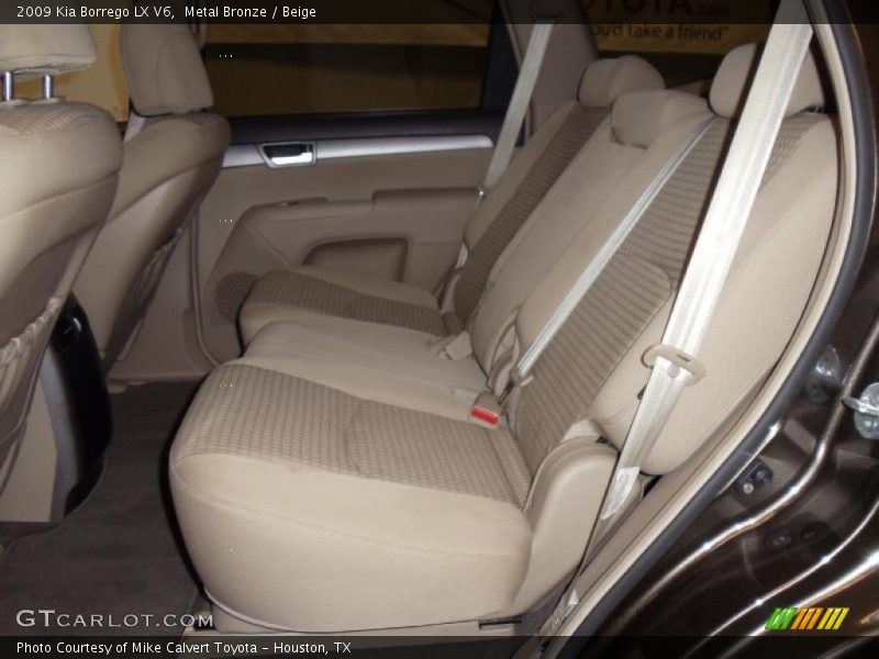 Metal Bronze / Beige 2009 Kia Borrego LX V6