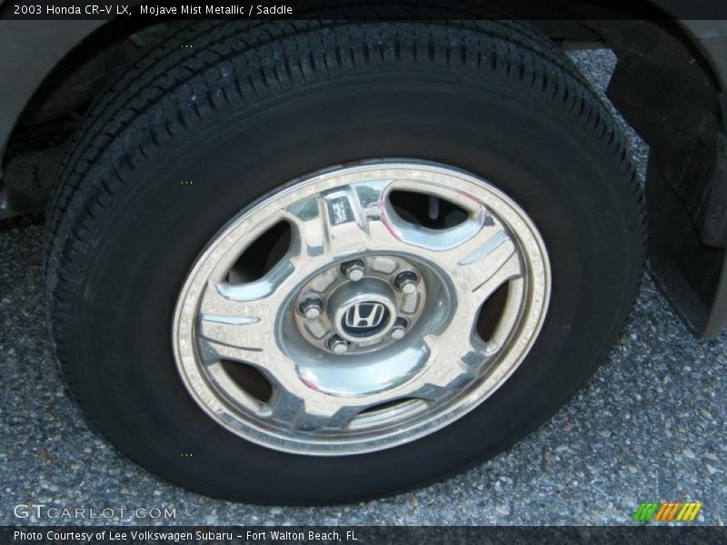 Mojave Mist Metallic / Saddle 2003 Honda CR-V LX