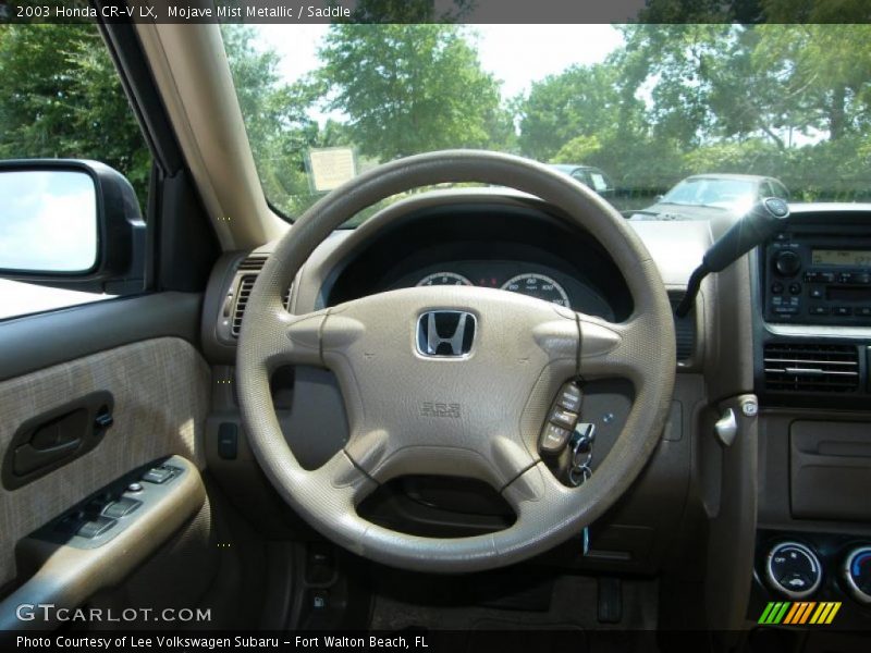 Mojave Mist Metallic / Saddle 2003 Honda CR-V LX