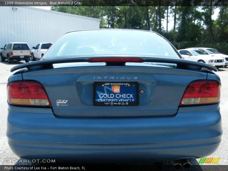 Blue Metallic / Gray 1998 Oldsmobile Intrigue