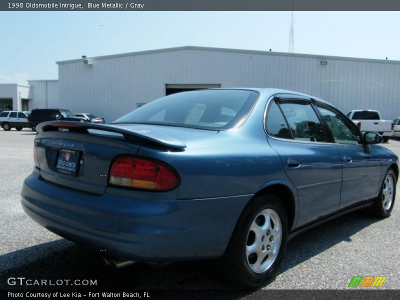 Blue Metallic / Gray 1998 Oldsmobile Intrigue