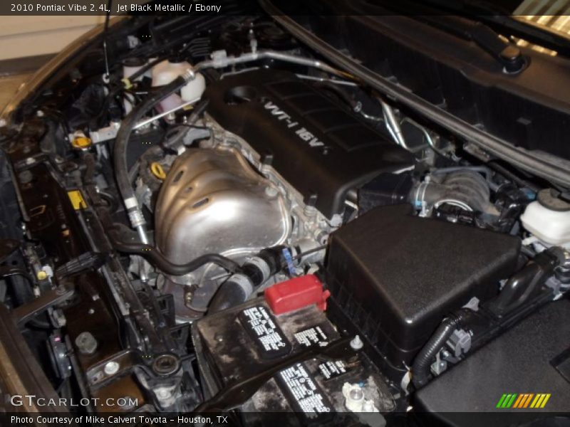 Jet Black Metallic / Ebony 2010 Pontiac Vibe 2.4L