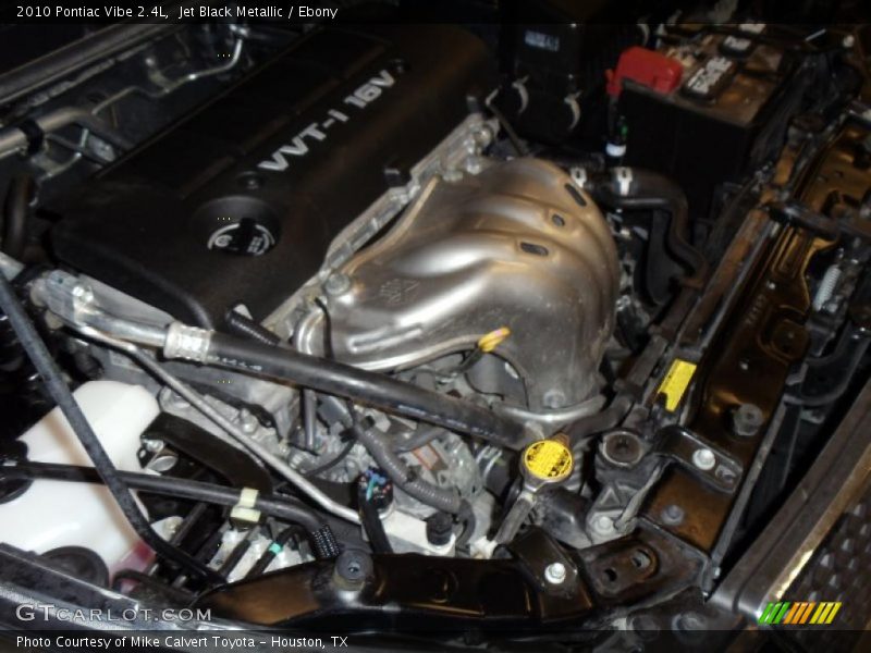 Jet Black Metallic / Ebony 2010 Pontiac Vibe 2.4L