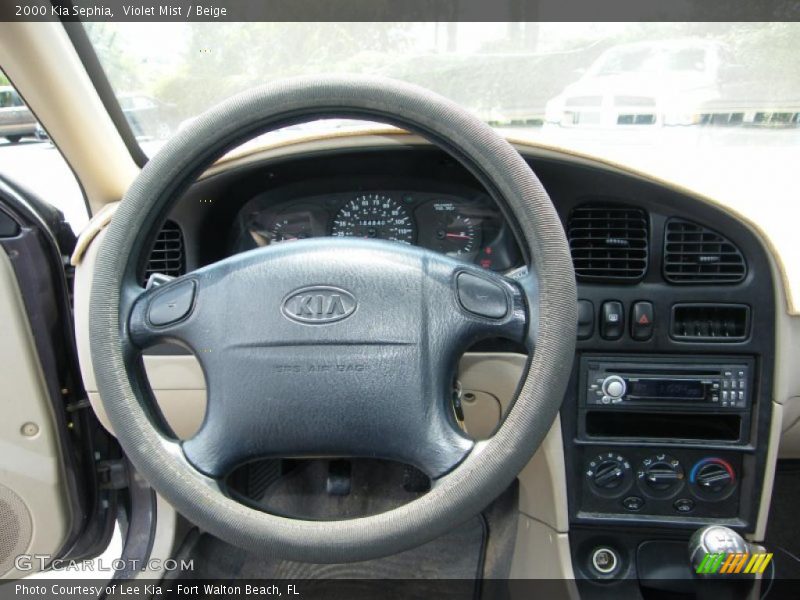 Violet Mist / Beige 2000 Kia Sephia