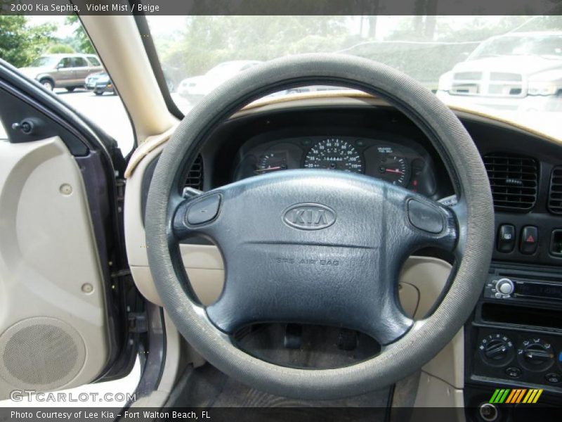 Violet Mist / Beige 2000 Kia Sephia