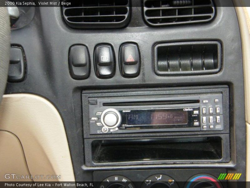 Violet Mist / Beige 2000 Kia Sephia