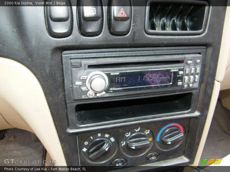 Violet Mist / Beige 2000 Kia Sephia