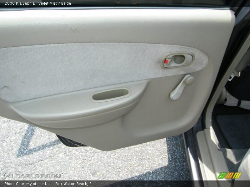 Violet Mist / Beige 2000 Kia Sephia