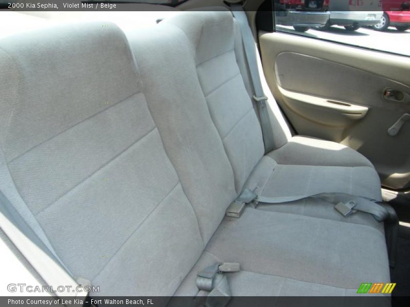 Violet Mist / Beige 2000 Kia Sephia