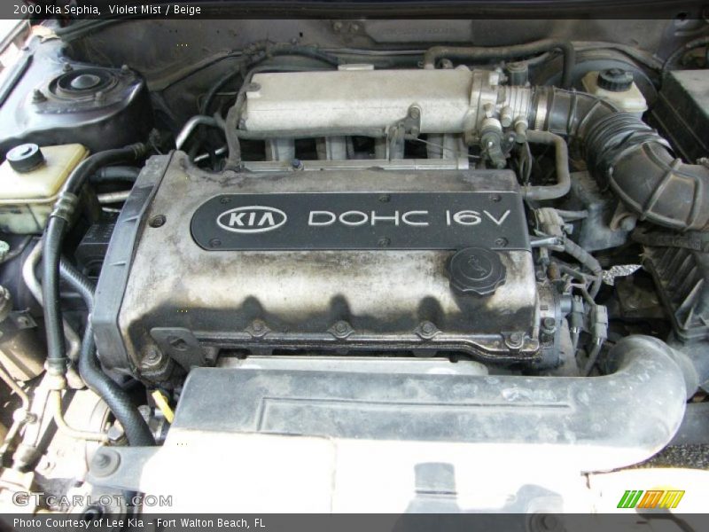 Violet Mist / Beige 2000 Kia Sephia