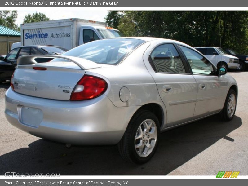 Bright Silver Metallic / Dark Slate Gray 2002 Dodge Neon SXT