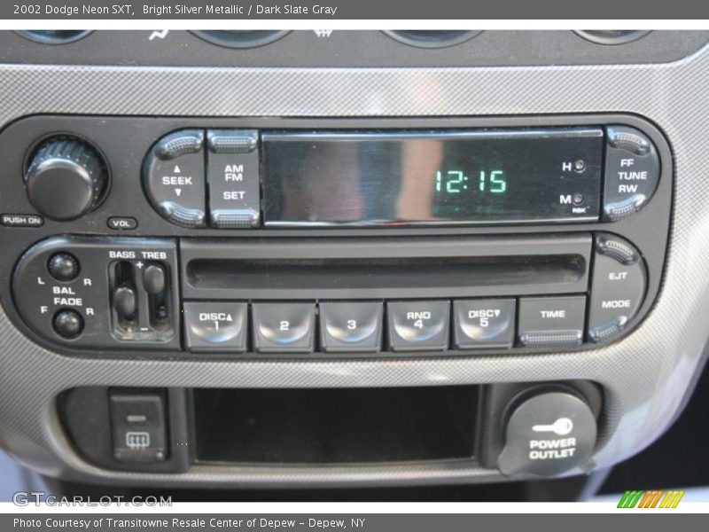 Bright Silver Metallic / Dark Slate Gray 2002 Dodge Neon SXT