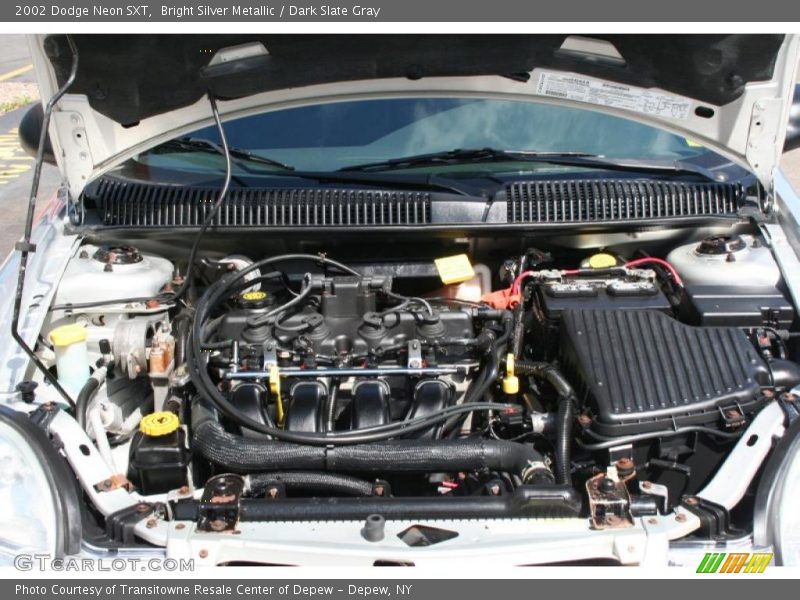 Bright Silver Metallic / Dark Slate Gray 2002 Dodge Neon SXT