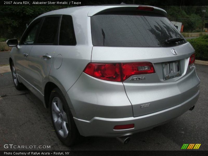 Alabaster Silver Metallic / Taupe 2007 Acura RDX