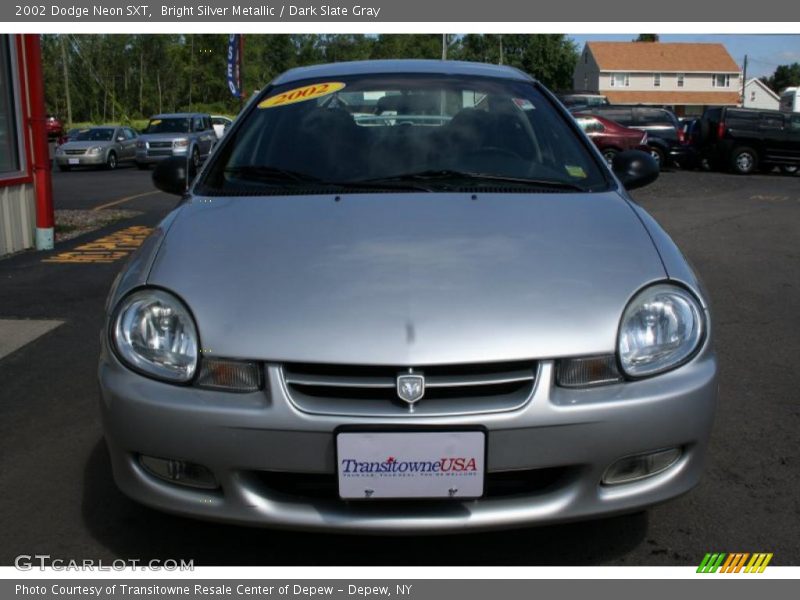 Bright Silver Metallic / Dark Slate Gray 2002 Dodge Neon SXT