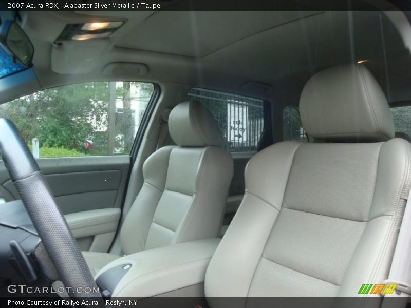 Alabaster Silver Metallic / Taupe 2007 Acura RDX