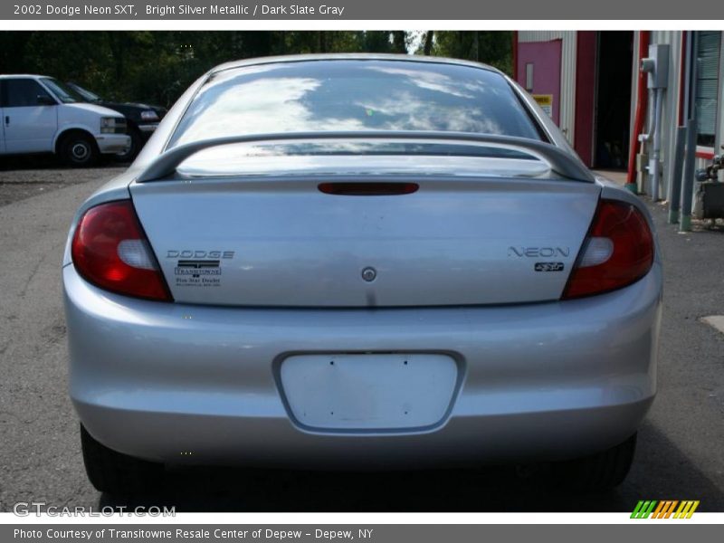Bright Silver Metallic / Dark Slate Gray 2002 Dodge Neon SXT