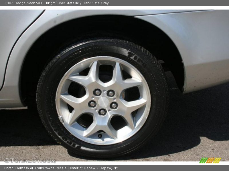 Bright Silver Metallic / Dark Slate Gray 2002 Dodge Neon SXT