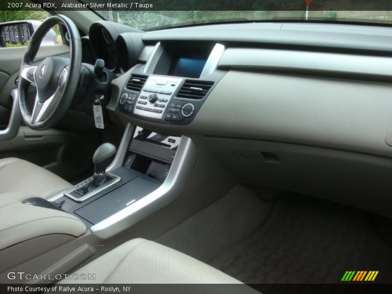 Alabaster Silver Metallic / Taupe 2007 Acura RDX