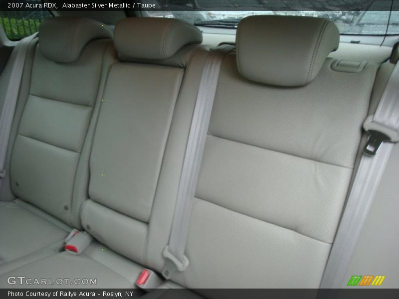 Alabaster Silver Metallic / Taupe 2007 Acura RDX