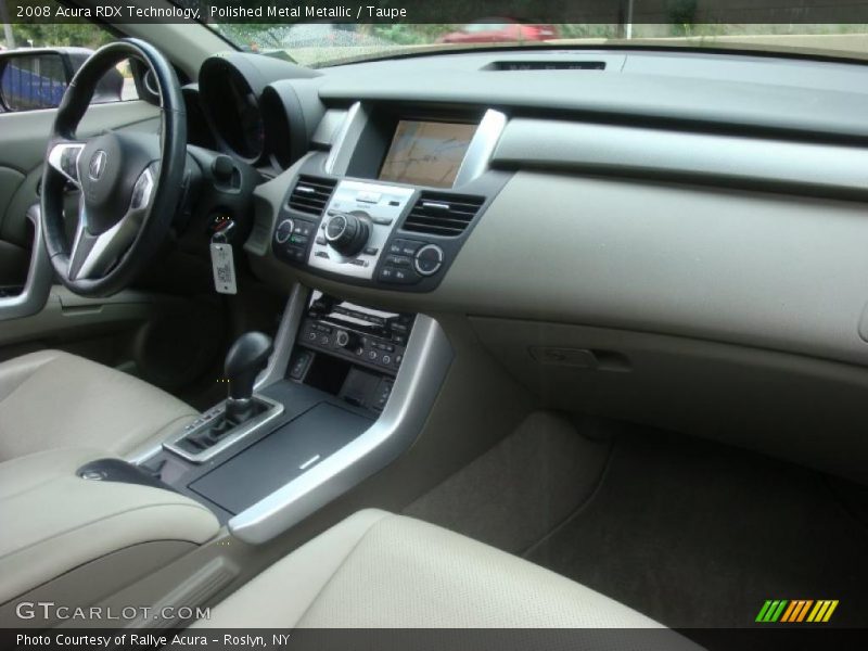 Polished Metal Metallic / Taupe 2008 Acura RDX Technology