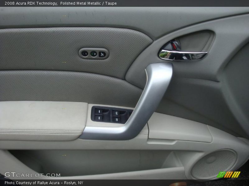 Polished Metal Metallic / Taupe 2008 Acura RDX Technology