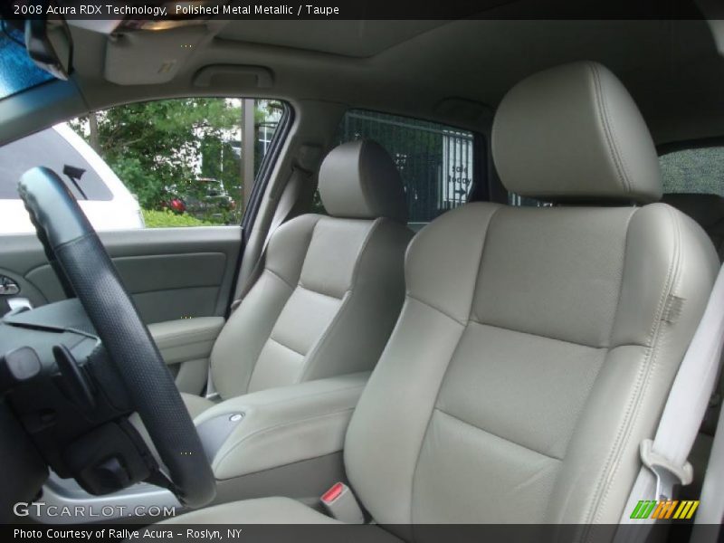 Polished Metal Metallic / Taupe 2008 Acura RDX Technology