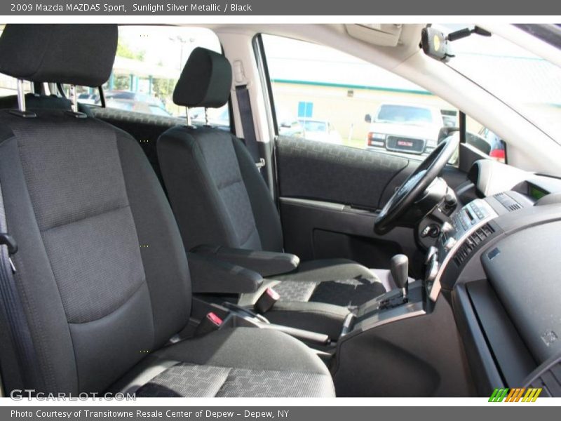Sunlight Silver Metallic / Black 2009 Mazda MAZDA5 Sport