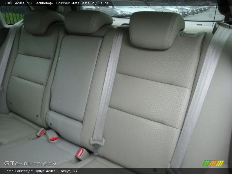 Polished Metal Metallic / Taupe 2008 Acura RDX Technology