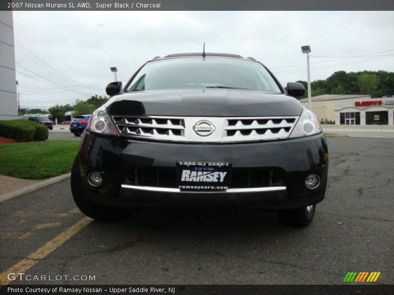 Super Black / Charcoal 2007 Nissan Murano SL AWD