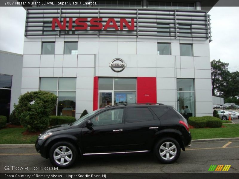 Super Black / Charcoal 2007 Nissan Murano SL AWD