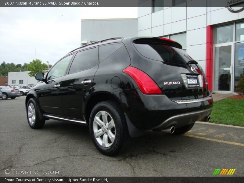 Super Black / Charcoal 2007 Nissan Murano SL AWD