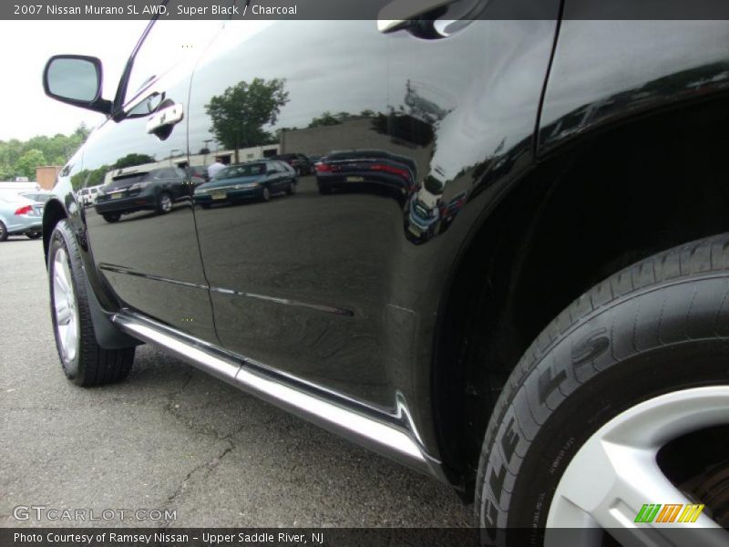 Super Black / Charcoal 2007 Nissan Murano SL AWD