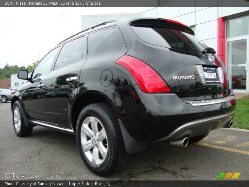Super Black / Charcoal 2007 Nissan Murano SL AWD