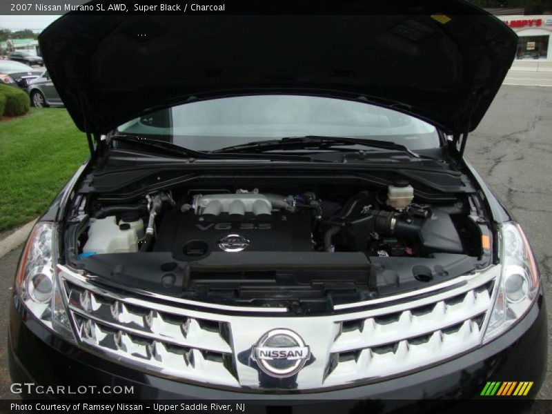 Super Black / Charcoal 2007 Nissan Murano SL AWD