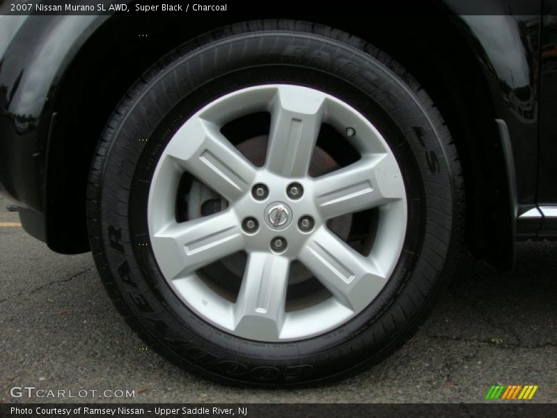 Super Black / Charcoal 2007 Nissan Murano SL AWD