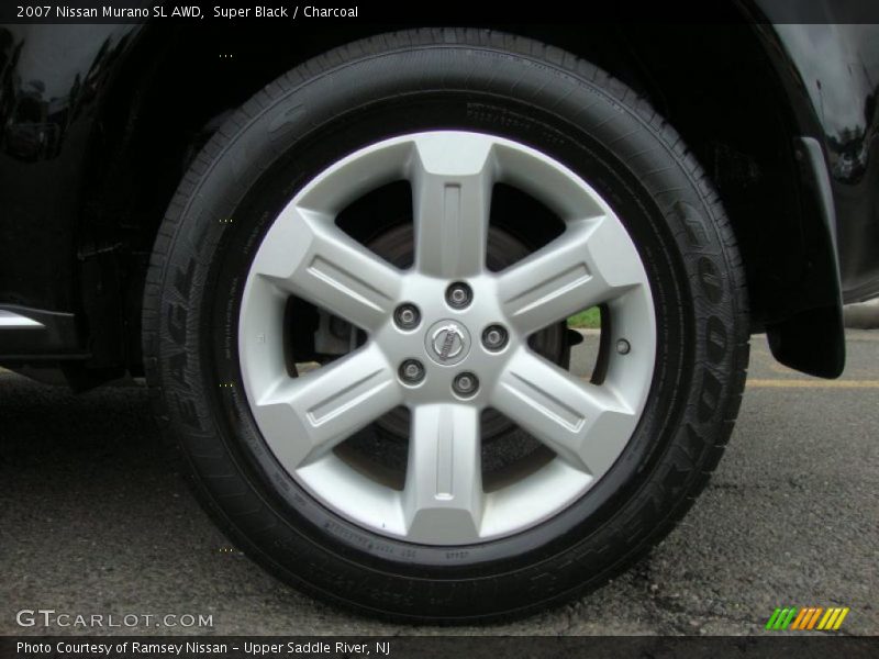 Super Black / Charcoal 2007 Nissan Murano SL AWD