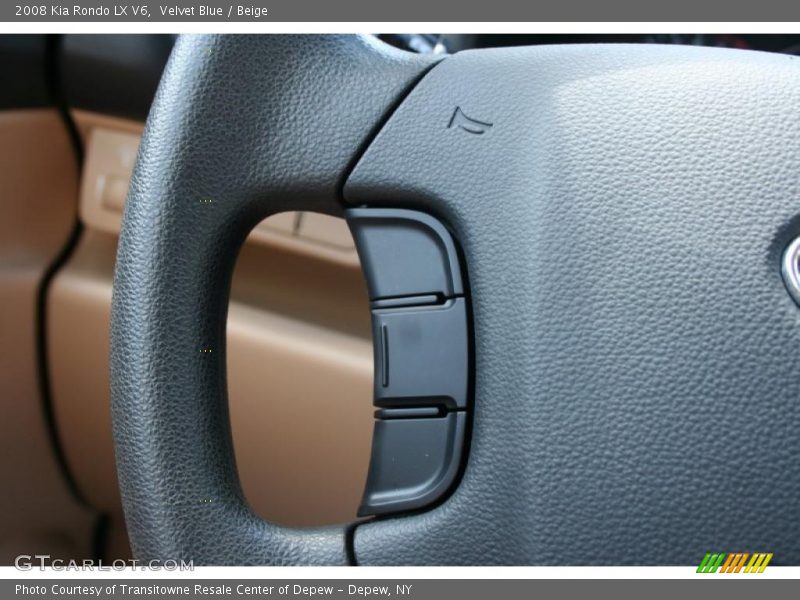 Velvet Blue / Beige 2008 Kia Rondo LX V6