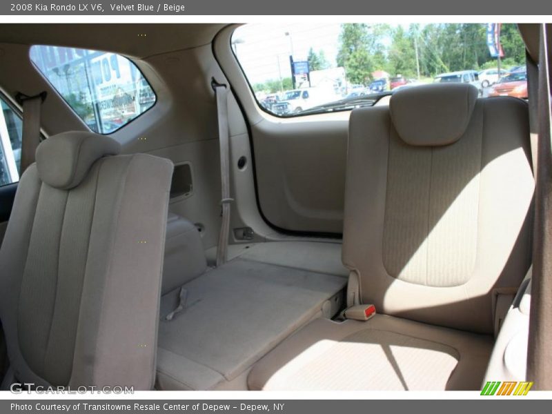 Velvet Blue / Beige 2008 Kia Rondo LX V6
