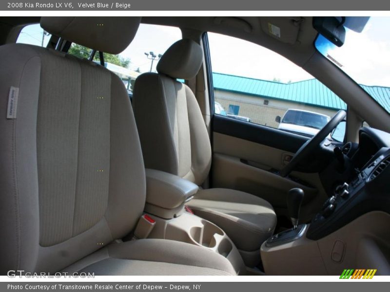 Velvet Blue / Beige 2008 Kia Rondo LX V6