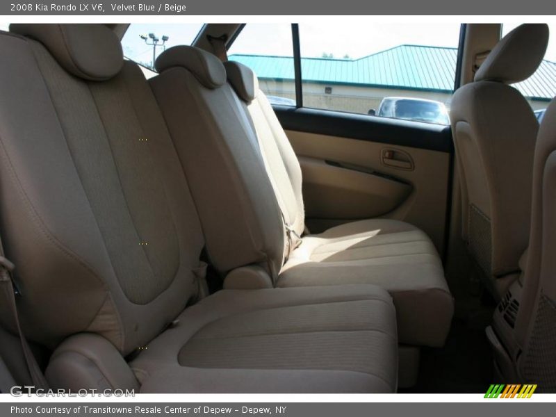 Velvet Blue / Beige 2008 Kia Rondo LX V6