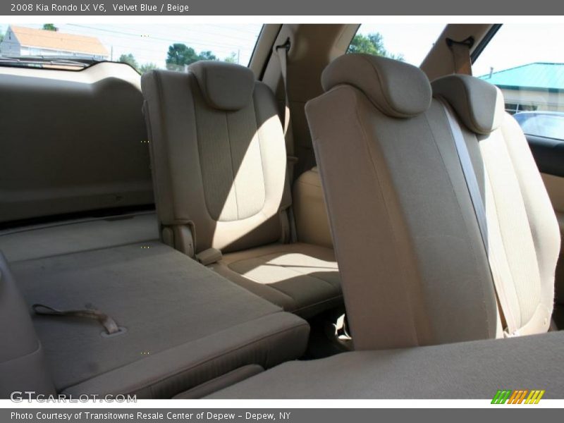 Velvet Blue / Beige 2008 Kia Rondo LX V6