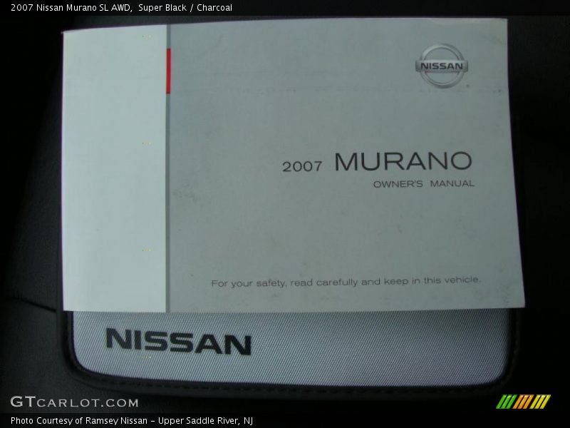 Super Black / Charcoal 2007 Nissan Murano SL AWD