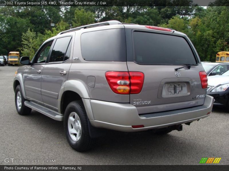 Thunder Gray Metallic / Oak 2002 Toyota Sequoia SR5 4WD
