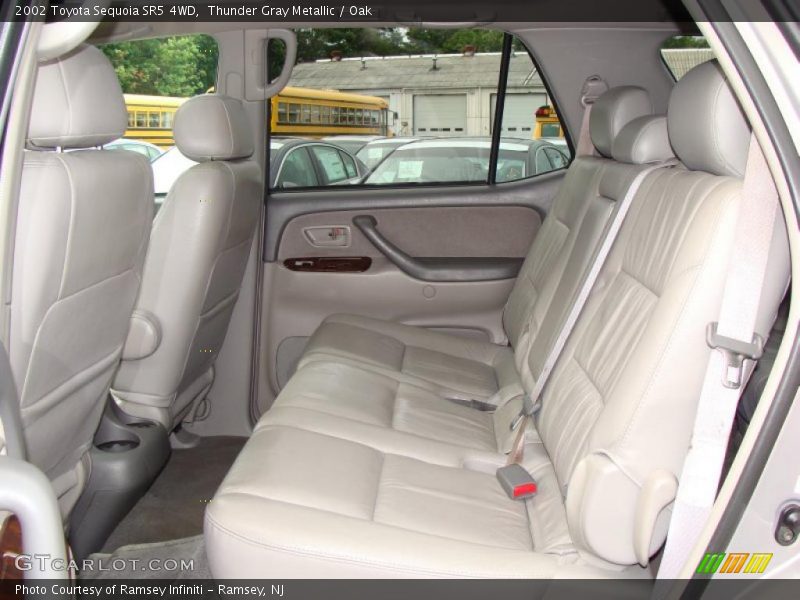 Thunder Gray Metallic / Oak 2002 Toyota Sequoia SR5 4WD
