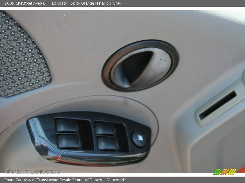 Spicy Orange Metallic / Gray 2005 Chevrolet Aveo LT Hatchback
