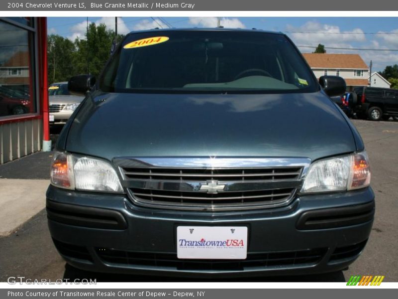 Blue Granite Metallic / Medium Gray 2004 Chevrolet Venture LS